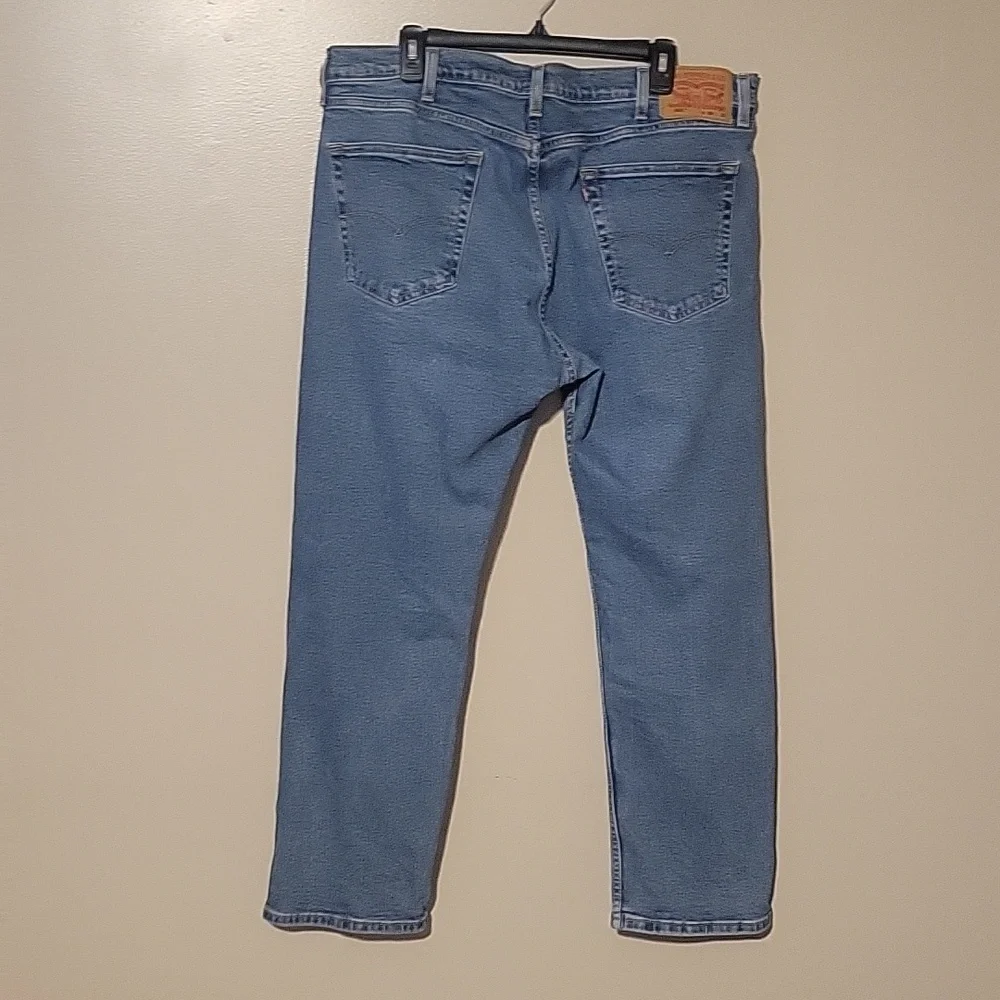 Levi's 505 Denim Blue Jeans Straight‎ Leg Mens Size 38/30